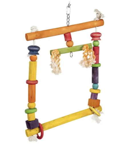 Adventure Bound Rocking Swing Large Parrot Toy